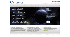 Desktop Screenshot of celernus.com