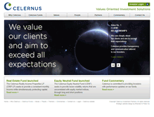 Tablet Screenshot of celernus.com